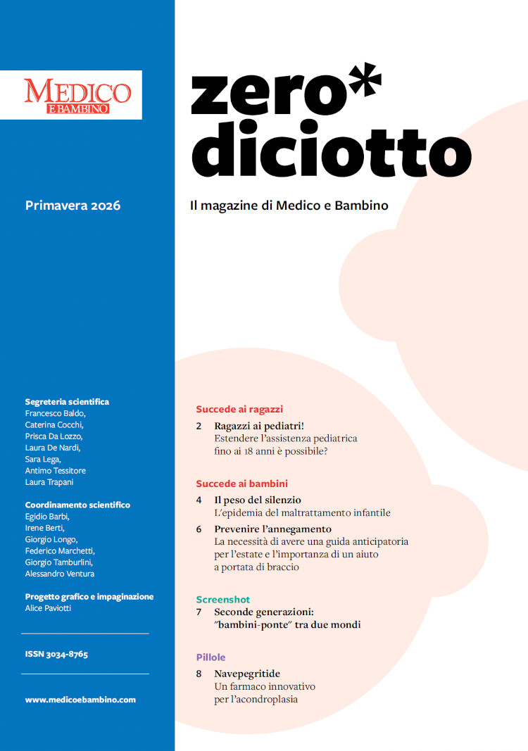 ZeroDiciotto Il magazine di Medico e Bambino